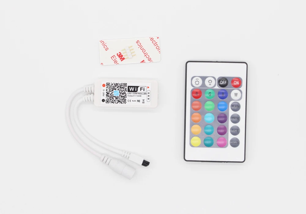 Wifi светодиодный контроллер RGB RGBW RGBWW DC 5 в 12 В 24 в Bluetooth беспроводной ИК-Радиочастотный пульт 12 в музыкальный мини-контроллер для светодиодной ленты светильник