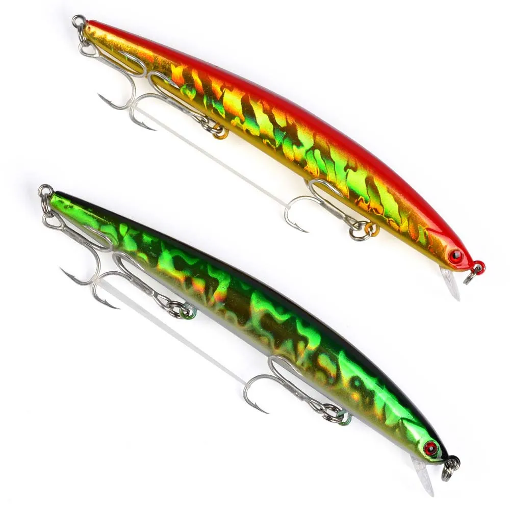 1 шт. рыболовные приманки пластиковые жесткие басовые 10 видов цветов блесна