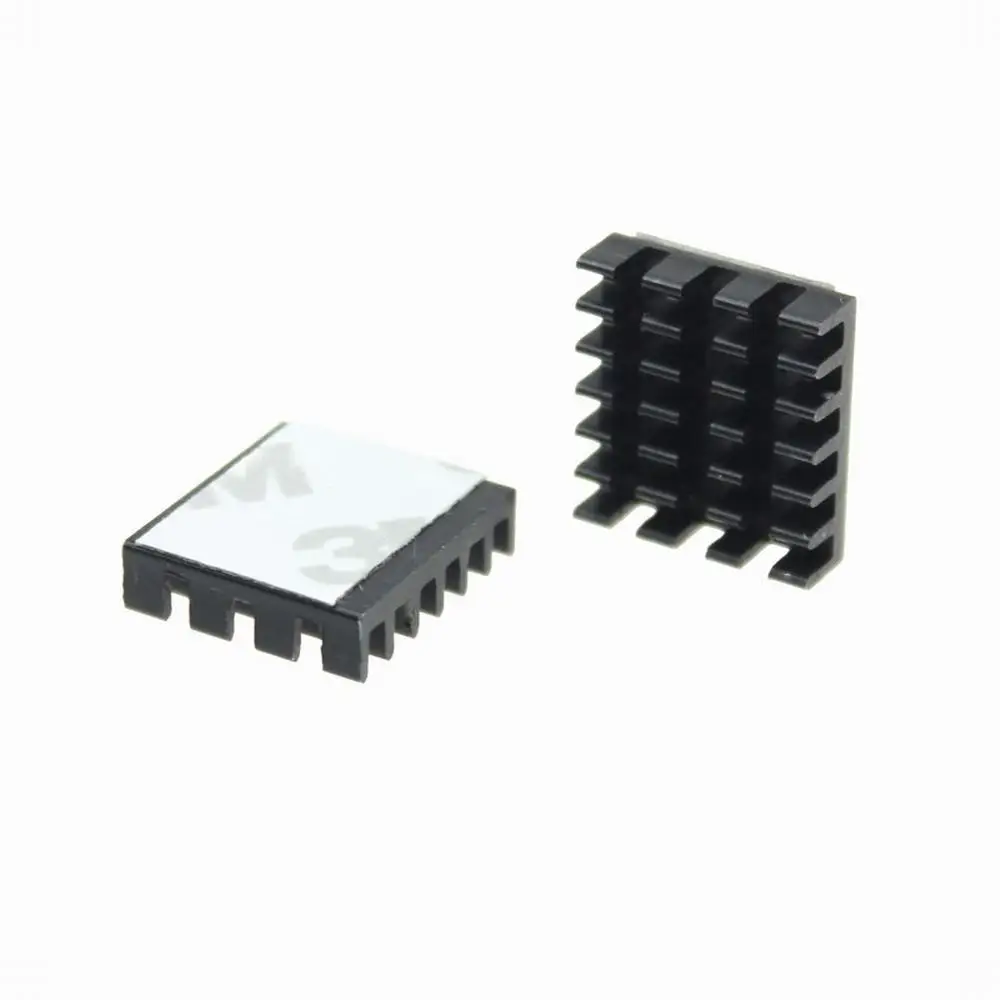 50 шт. алюминиевый радиатор для ПК 18x18x5 мм|heatsink 5mm|cooler heatsinkmemory cooling |