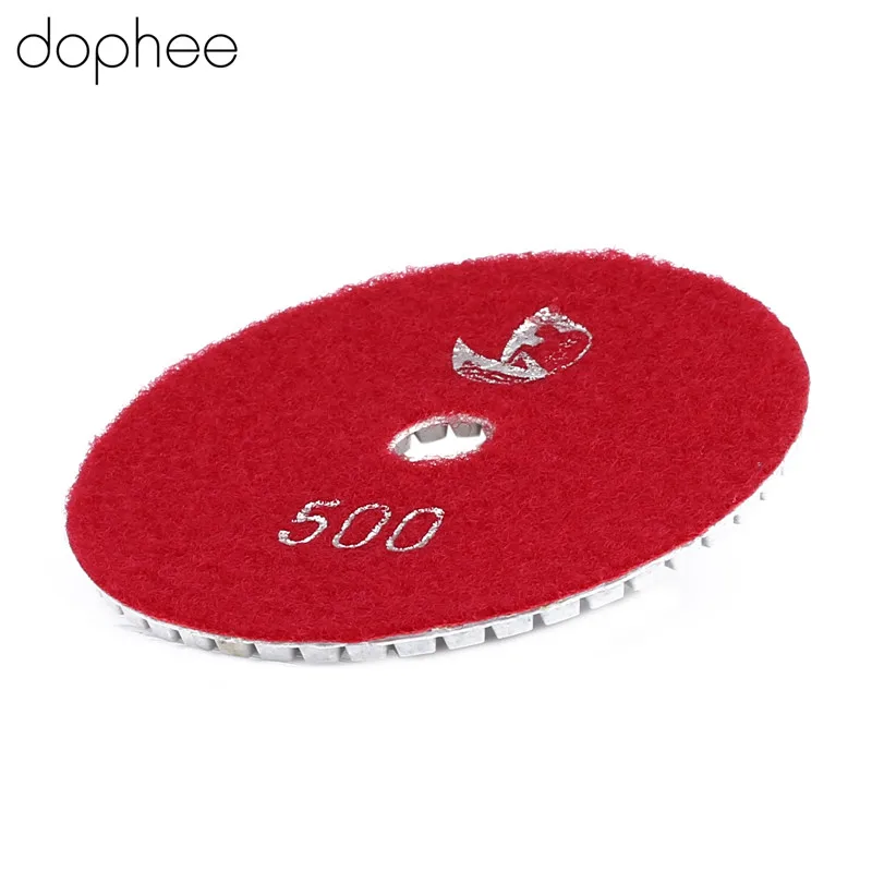 Алмазные полировальные колодки dophee диск 100 мм/4 дюйма шлифовальный #500