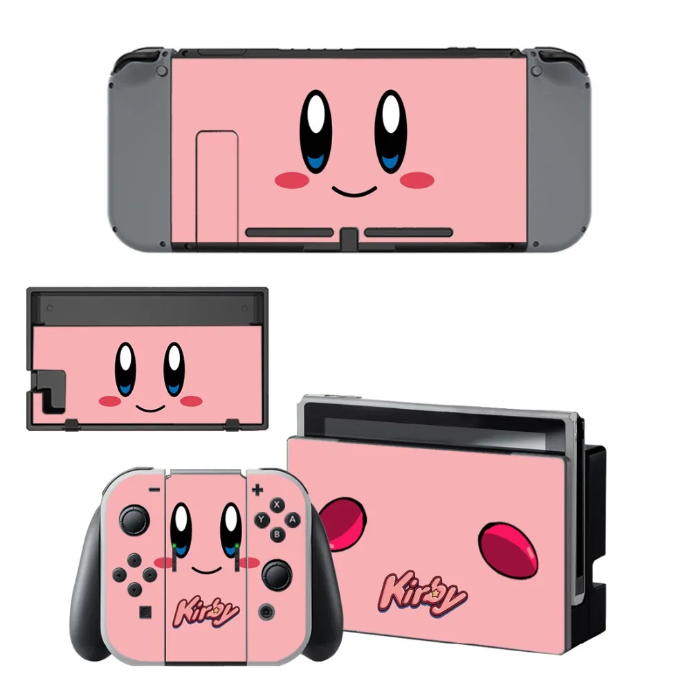 Наклейка на кожу Kirby Star allions vinilo для Nintendo doswitch наклейка s skins Switch NS консоль Joy Con