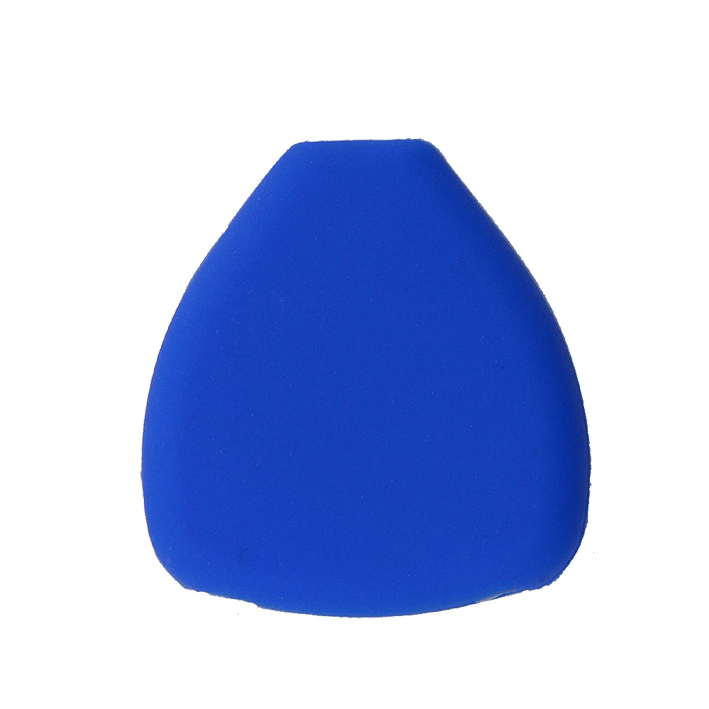 Цветной силиконовый мягкий резиновый 2-кнопочный автомобильный брелок для