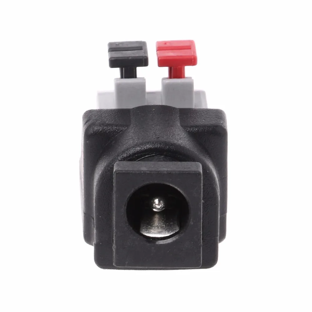 5.5x2.1mm DC Female Jack Connector Plug Adapter Push Type Quick Power | Обустройство дома