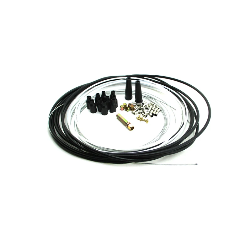 XLSION Aftermarket 5 м Мотоциклетный DIY Набор тросов дроссельной заслонки бочка карб соски