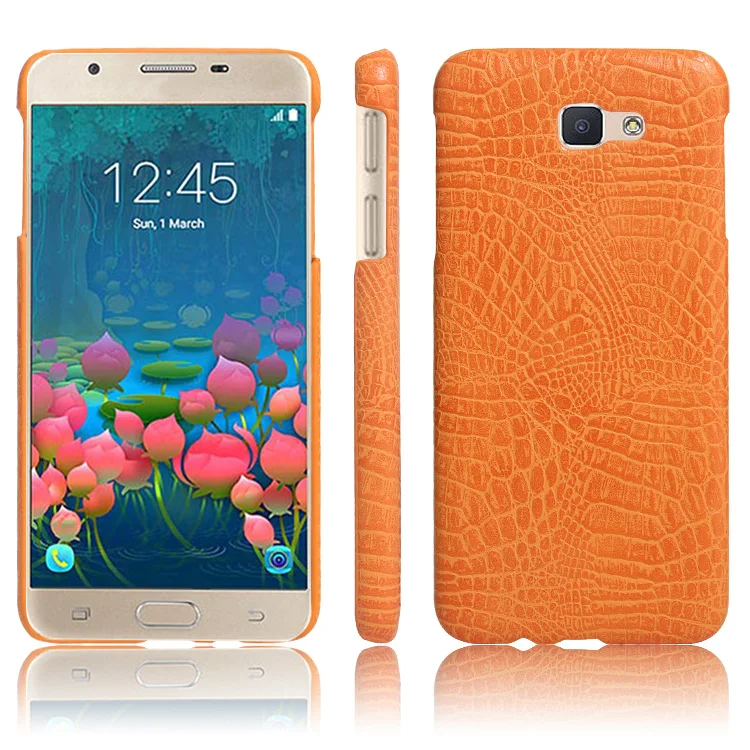 Чехол из крокодиловой кожи для Samsung Galaxy J5 Prime Роскошный чехол с рисунком