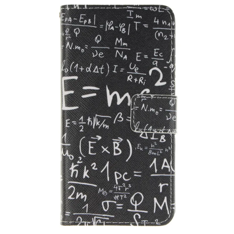 Роскошный Новый Прибытия Мультфильм Окрашенные Pattern PU Кожаный Бумажник Слот Для