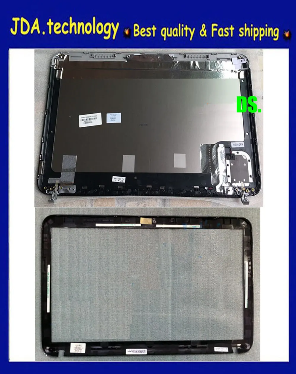 MEIARROW New/Org Серебристая задняя крышка передняя панель для HP Pavilion DV6 6000 и