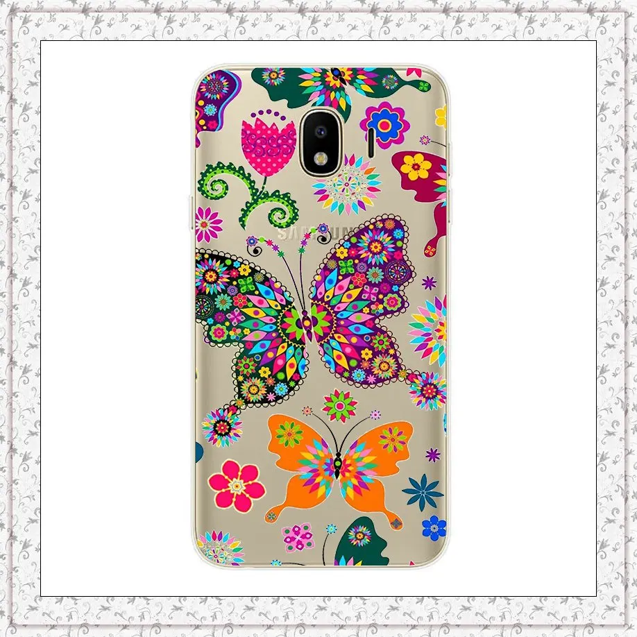 lkdie Для samsung Galaxy J4 Чехол Мягкий силиконовый чехол для телефона чехол s для Coque samsung J 4 Plus j 400 415 F Чехлы бамперы Capa - Цвет: lkdie