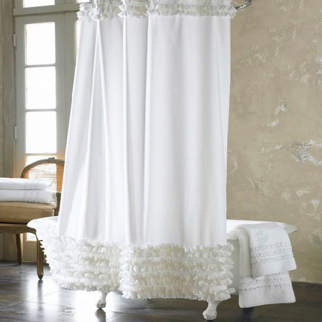 Акция домашнее украшение занавеска для душа в ванную комнату водонепроницаемая