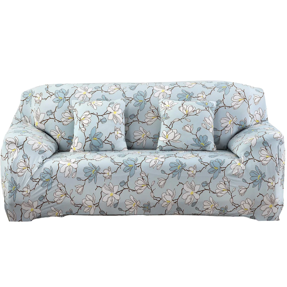 Чехол с принтом полиэфирный чехол для дивана из спандекса большой Loveseat 1/2/3
