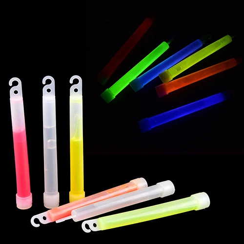 6 Inch Walking and Hiking Camping SOS Gear Survival Tool Kit Outdoor Military Equipment SOS Military Glow Light Sticks 20*150Mm
