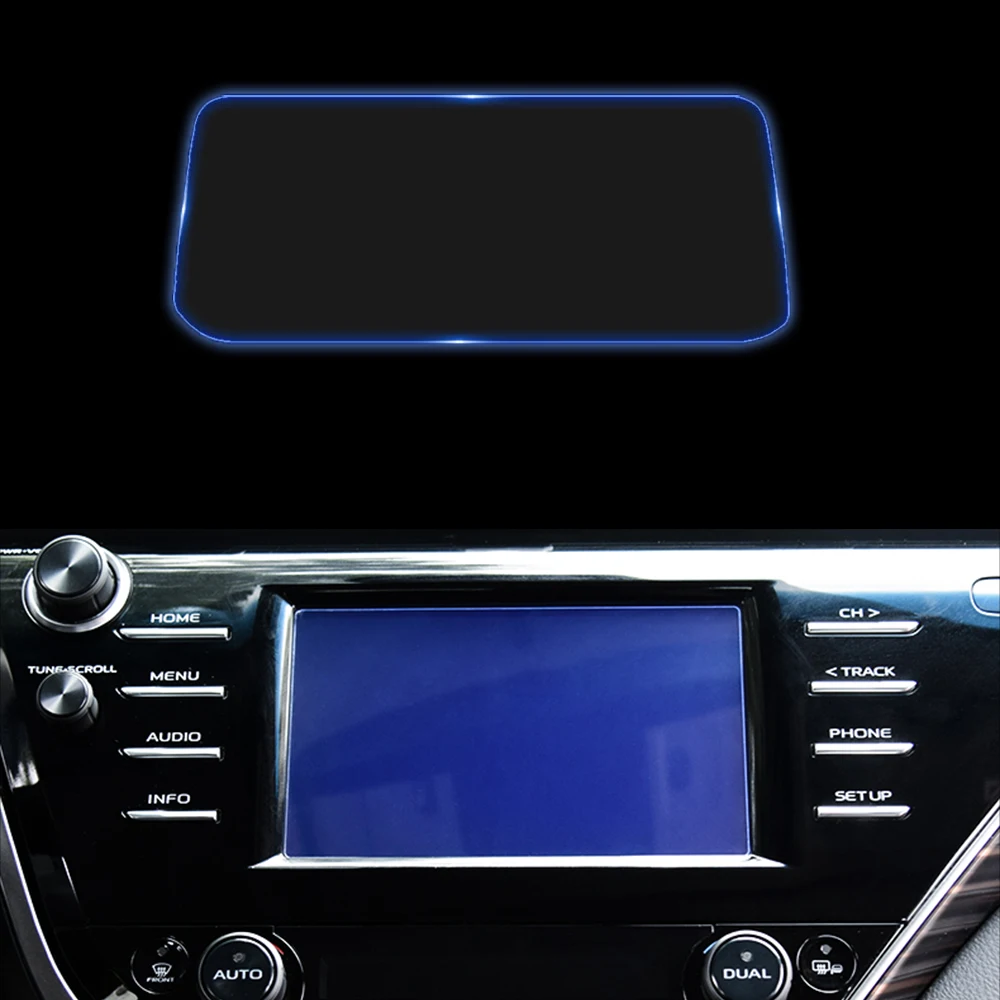 Автомобильная навигация GPS экран Стеклянная Стальная Защитная пленка для Toyota Camry