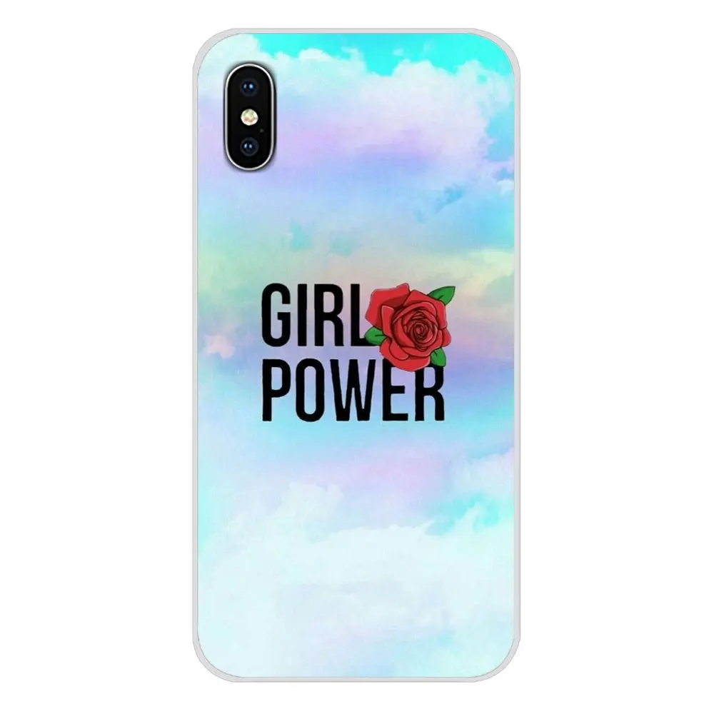 Accessories Phone Shell Covers girl power For Huawei P Smart Mate Honor 7A 7C 8C 8X 9 P10 P20 Lite Pro Plus | Мобильные телефоны и