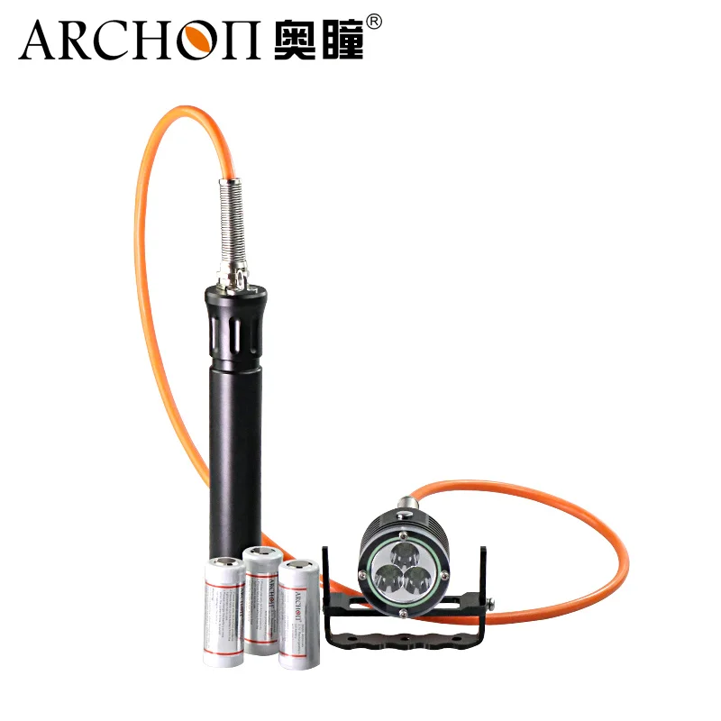 Фонарь ARCHON DH30 II WH36 фонарик 3 * CREE режима работы 3000 лампочек фонарь для дайвинга с