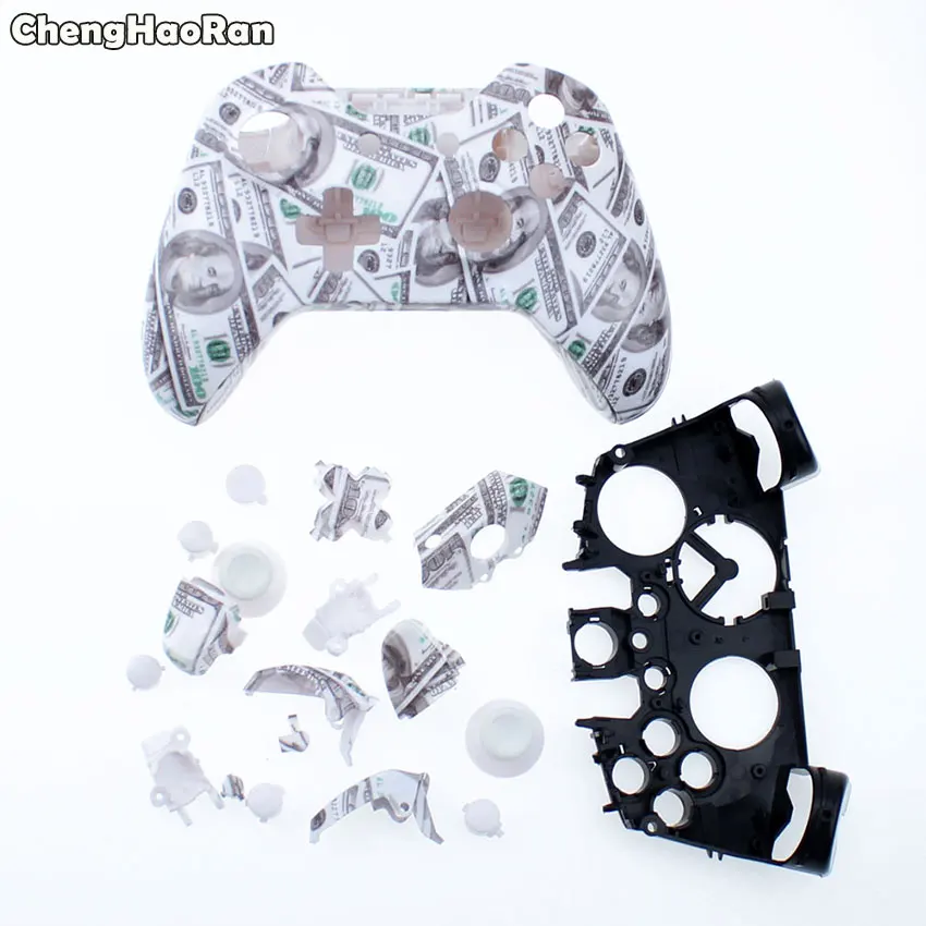 ChengHaoRan DIY Housing Shell Case Cover With Full Buttons Set Mod Kit Inner Frame For Xbox One Xboxone Controller | Электроника