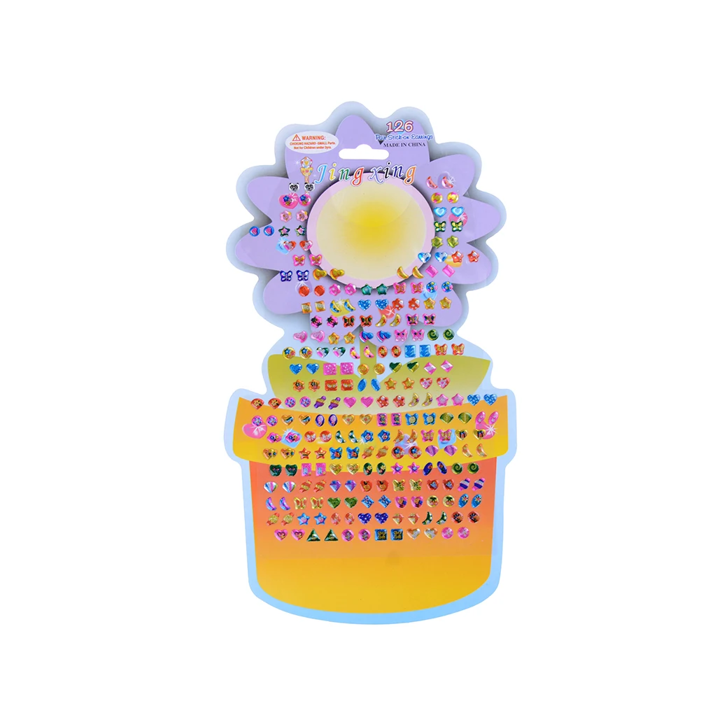 Conjunto de 4 unids/set de joyer&iacute;a para fiesta, barra de cristal de pl&aacute;stico, bolsa de cuerpo de juguete-2