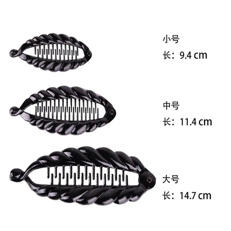 Fish Hair Claw Clips Jewelry Banana Barrettes Hairpins Accessories For Women Clamp DIY |