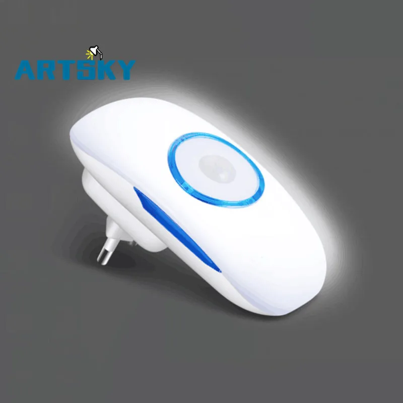 Новейший светодиодный ночник с PIR AC 80 260 В со светодиодным датчиком света и