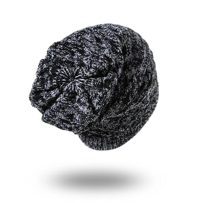 [FLB] 2018 Зимняя Шапка-бини skullies beanies Мягкий Череп теплая мешковатая шапка Gorros зимние