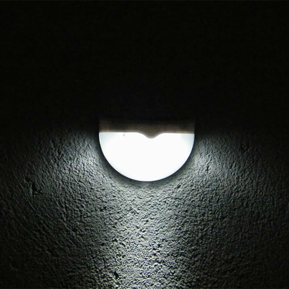 Зонд Блестящий 6 LED Солнечная лампа для наружного украшения сада панели солнечной