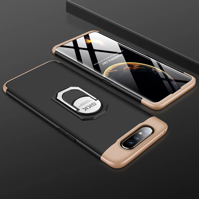 Чехол для samsung Galaxy A80, роскошный защитный чехол с магнитным кольцом, противоударный чехол для samsung A80, SM-A805F корпус