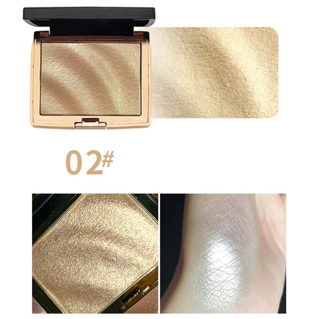 Beauty blogger рекомендуется стерео хайлайтер компактный Осветляющий тени для лица носовая контурная пудра мерцающий макияж
