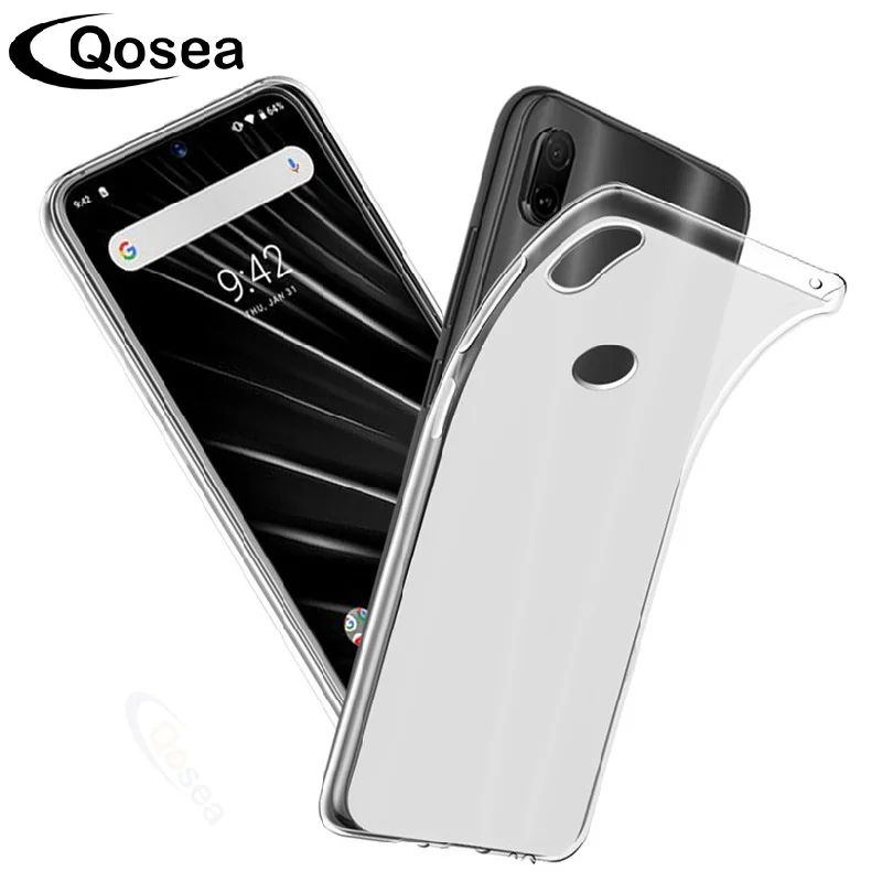 Qosea для Umidigi S3 Pro чехол противоударный ультратонкий прозрачный тонкий силиконовый