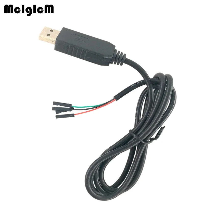 MCIGICM 2 шт. Новый 1 м USB к RS232 ttl UART PL2303HX автоматический преобразователь To сом Кабель