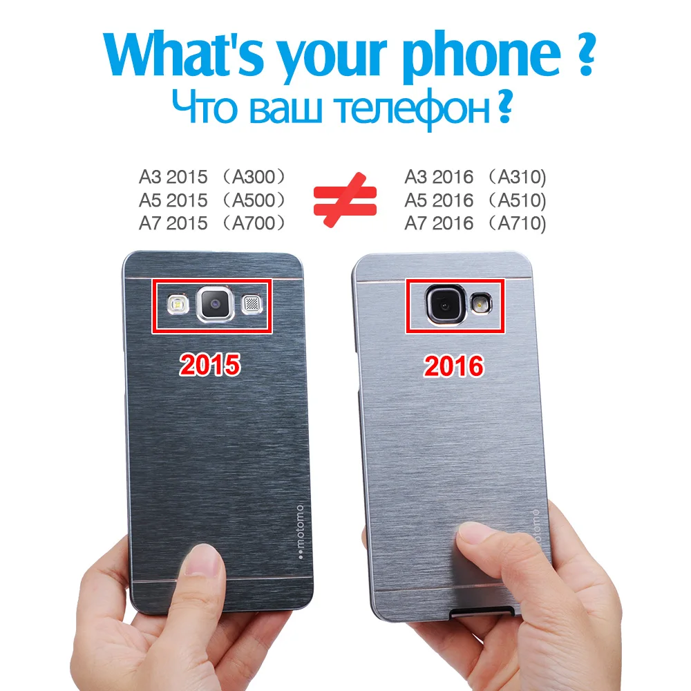 LANCASE телефон чехлы для Samsung Galaxy J5 Prime чехол Алюминий MOTOMO Телефон A5 2016/A7 2017 чехол|cover