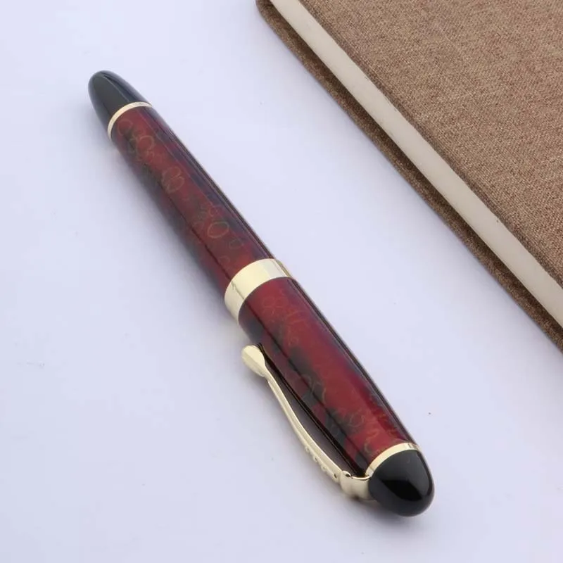 Металлическая шариковая ручка Jinhao X450 в подарок с ледяным красным цветком|pen knife|pen
