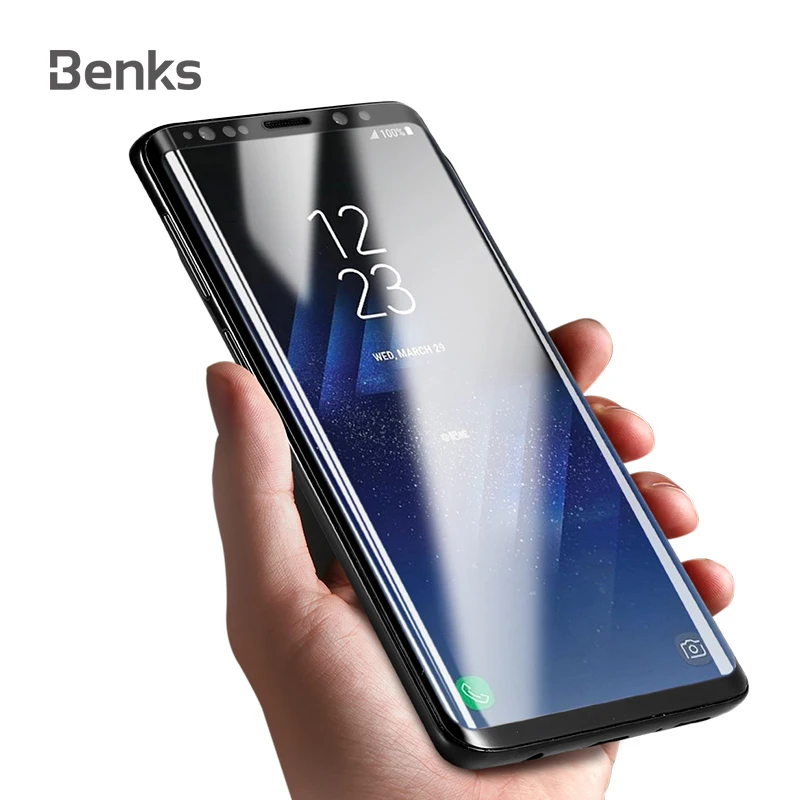 Benks X PRO + изогнутая поверхность закаленное стекло протектор для экрана на samsung galaxy
