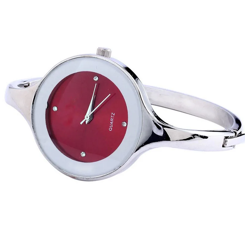 Новые модные кварцевые часы изысканный маленький браслет женские тонкий