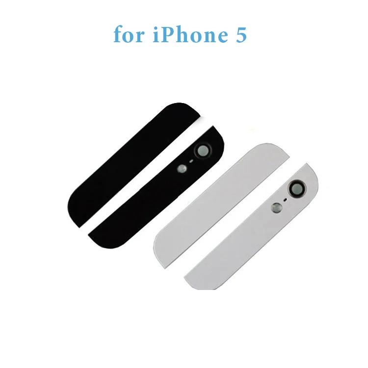 Задняя крышка стеклянного заднего корпуса для iPhone 5 5S SE монтаж сверху и снизу