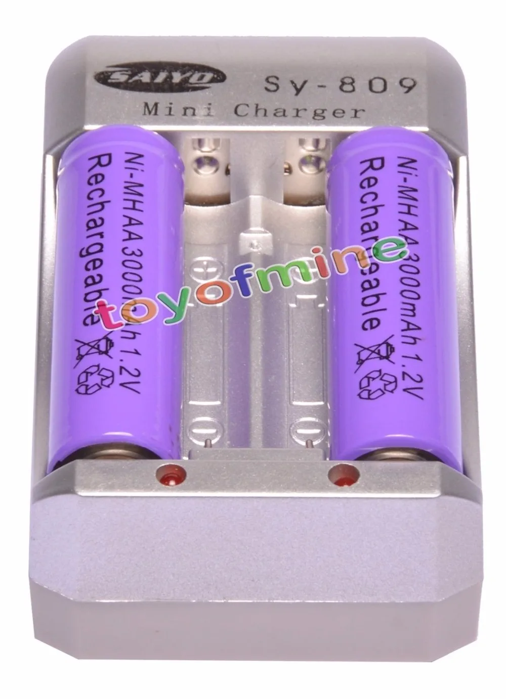 2x AA 3000mAh 1 2 V Ni MH аккумуляторная батарея фиолетовый для RC игрушки камера + зарядное
