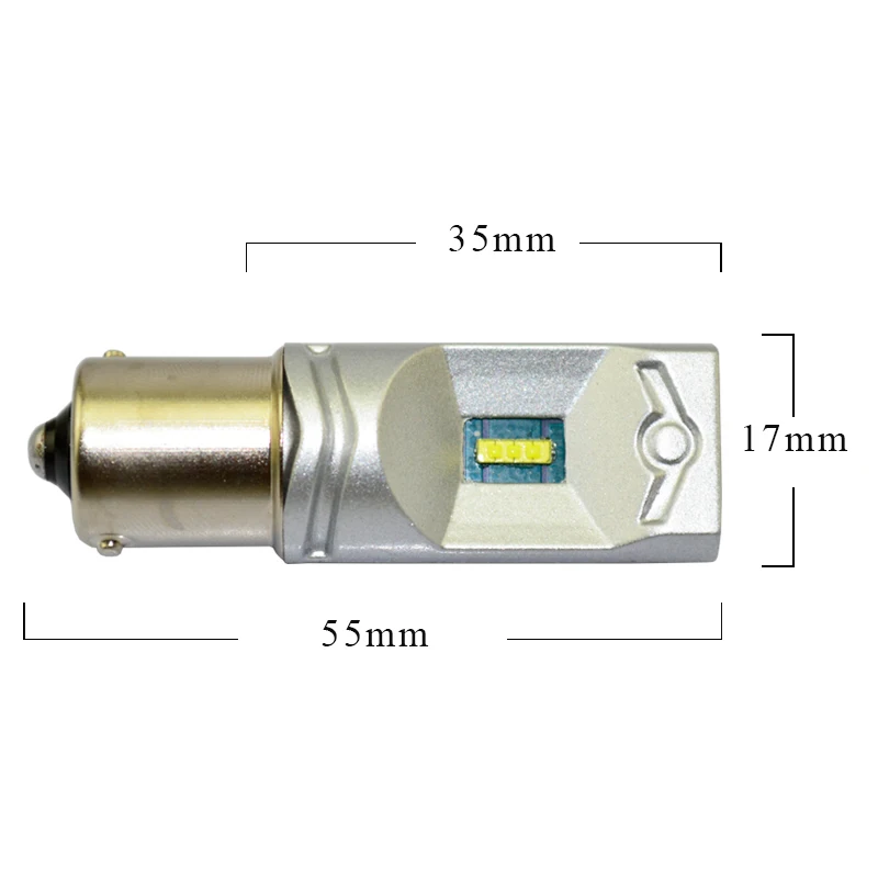 Автомобильные светодиодные фонари заднего хода JSTOP 7 5 Вт 6000 лм 1860SMD 1156 K белые P21W