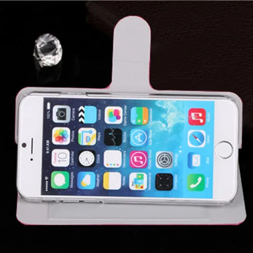 Flip Glitter Leather Phone Cover Cases For Sony Xperia U ST25i Original Wallet Case With Kickstand Design Back Covers |