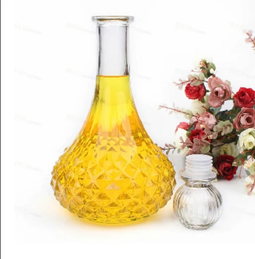 1 шт. Хрустальная стеклянная бутылка для вина кувшин виски ликера диспенсер