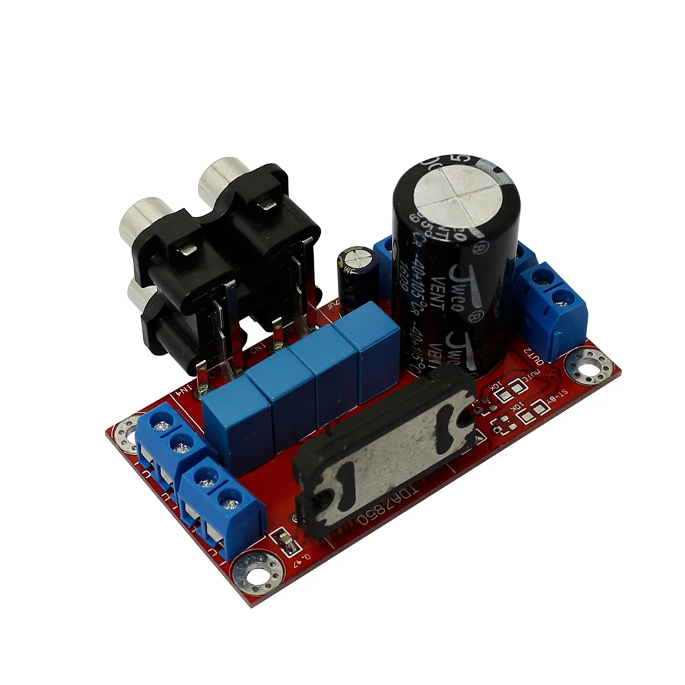 Готовые TDA7850 4X50W HiFi 4 канальный автомобильный аудио усилитель плата 12 В AV