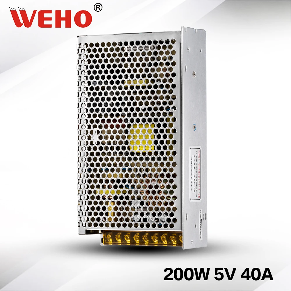 (S-200-5) 200 Вт постоянное напряжение 5 В постоянного тока swithing источник питания |