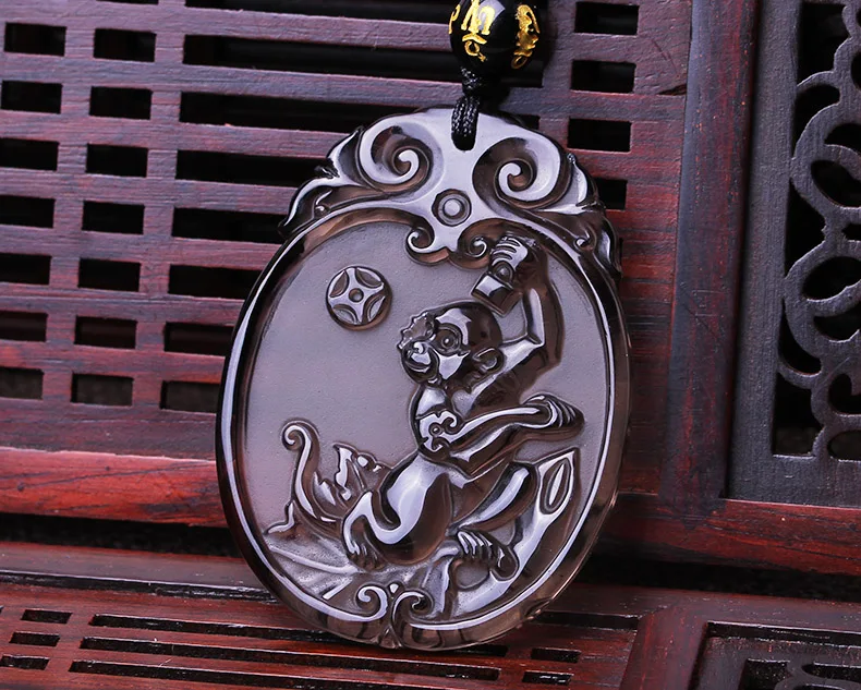 Новый кулон в виде ледяного знака из 12 знаков зодиака обезьяны амулет ms.man год