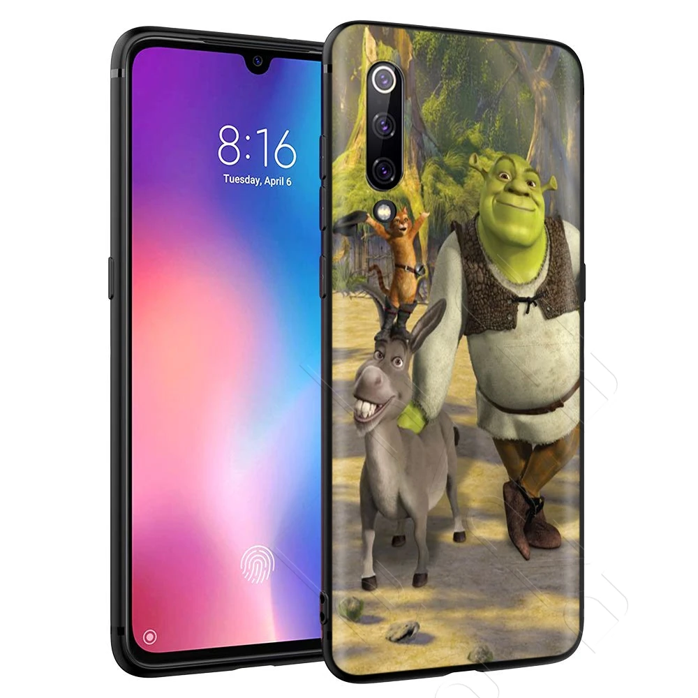 Чехол с мультипликационным принтом Moive Shrek для Xiaomi Redmi Note 8 9 S K30 Pro MI MAX 3 6 SE A1 A2 A3 10 Lite
