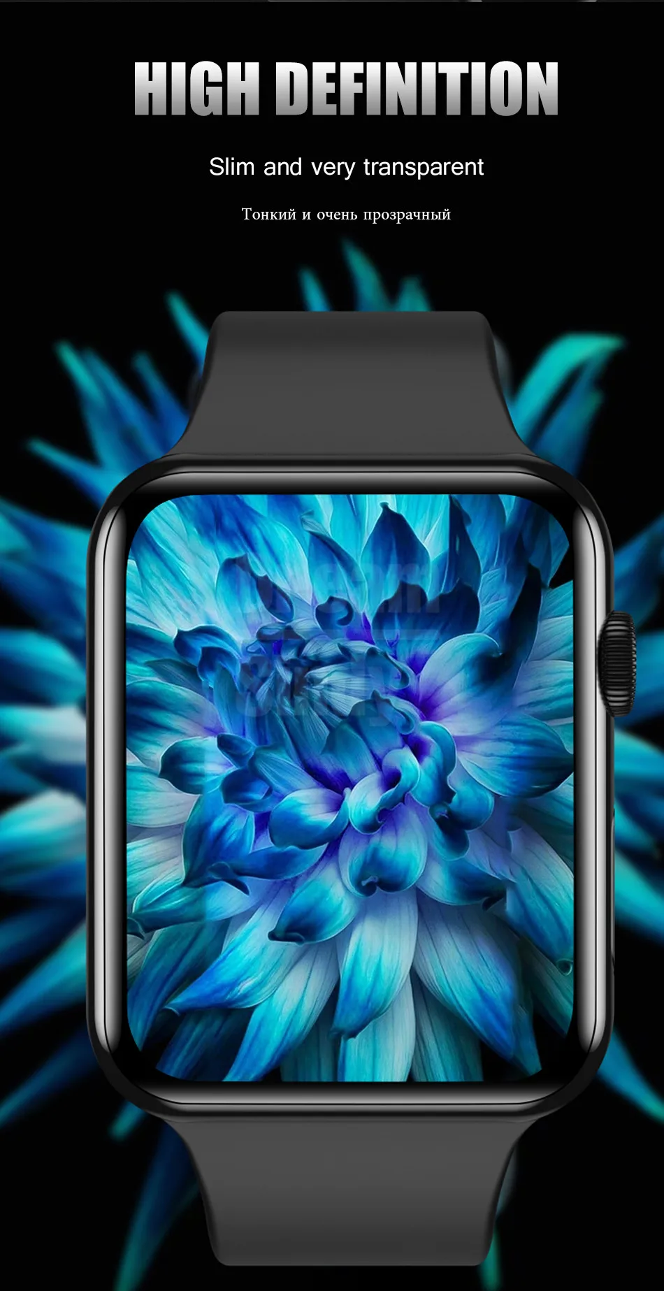 15D Curved Edge Tempered Glass On The For Iwatch 1 2 3 4 Screen Protective Glass For Apple watch 38 40 42 44 mm Protector Film