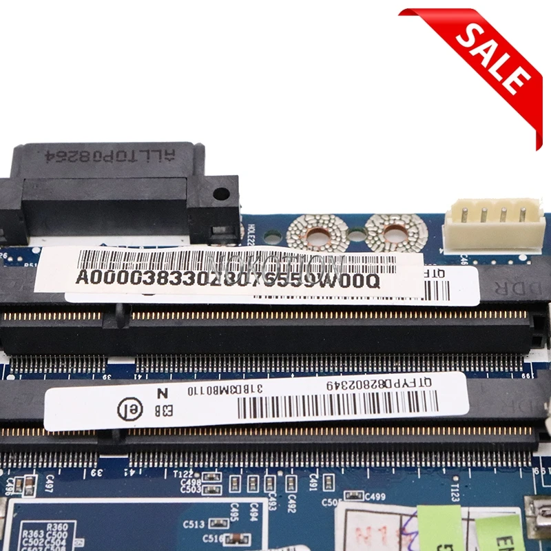 NOKOTION материнская плата для ноутбука TOSHIBA P300D seires A000038330 DABD3GMB6E0 DDR2 Материнская плата процессор
