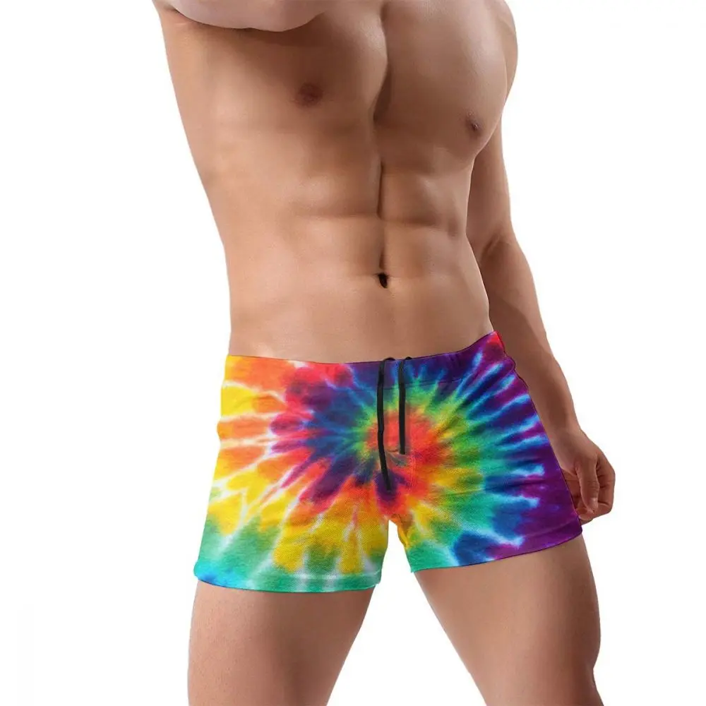 Мужские плавки Speedo с принтом в виде галстука-красителя для пиццы мужские
