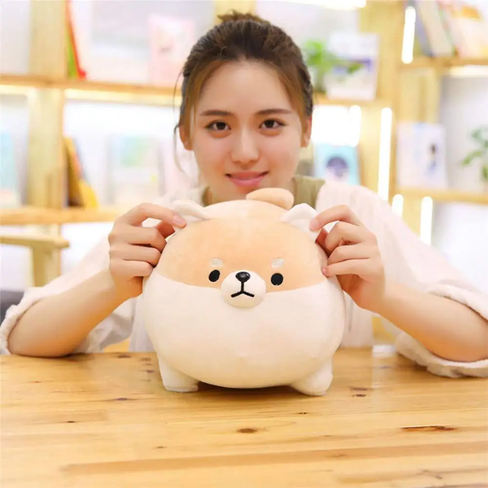 

Mini Cute Fat Stuffed Puppy Shiba Inu Throw Pillow Cushion Soft Plush Doll Toy