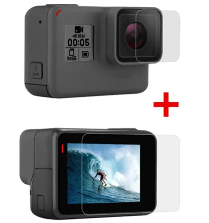 Защитная пленка для экшн-камеры GoPro Hero 7/2 5 6/5 мм ультратонкая закаленная |