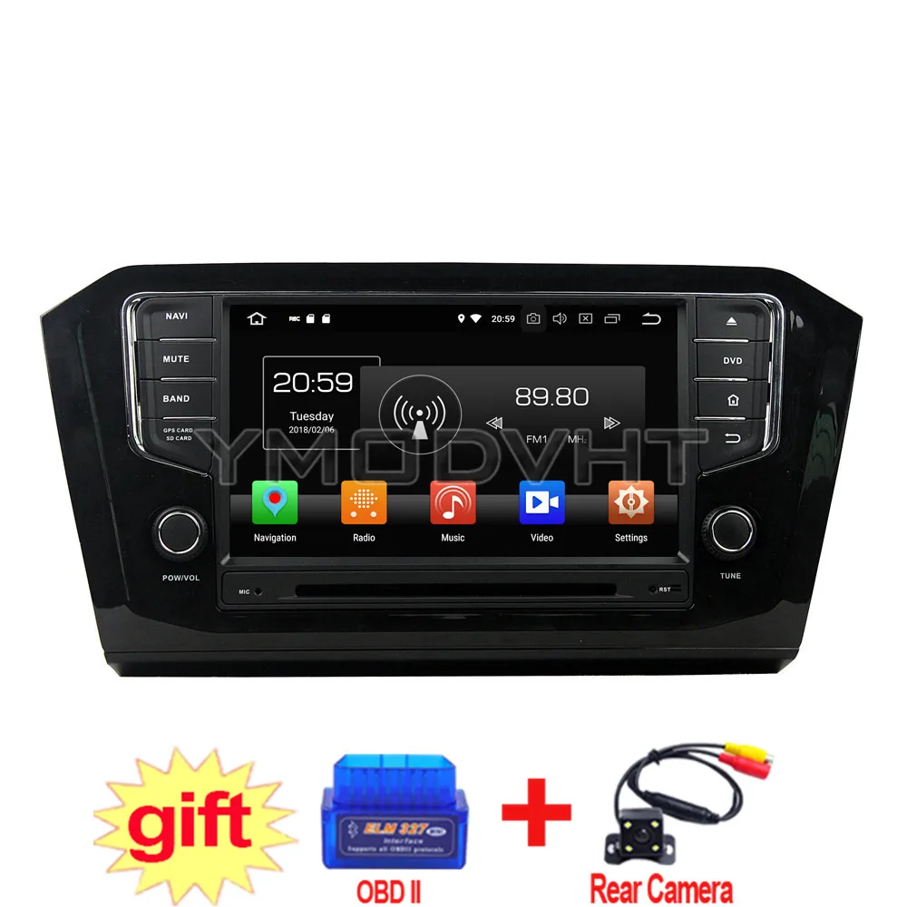 YMODVHT 8 дюймов 1024*600 Android 0 Восьмиядерный PX5 4 Гб ОЗУ 32 ПЗУ автомобильный DVD плеер Радио