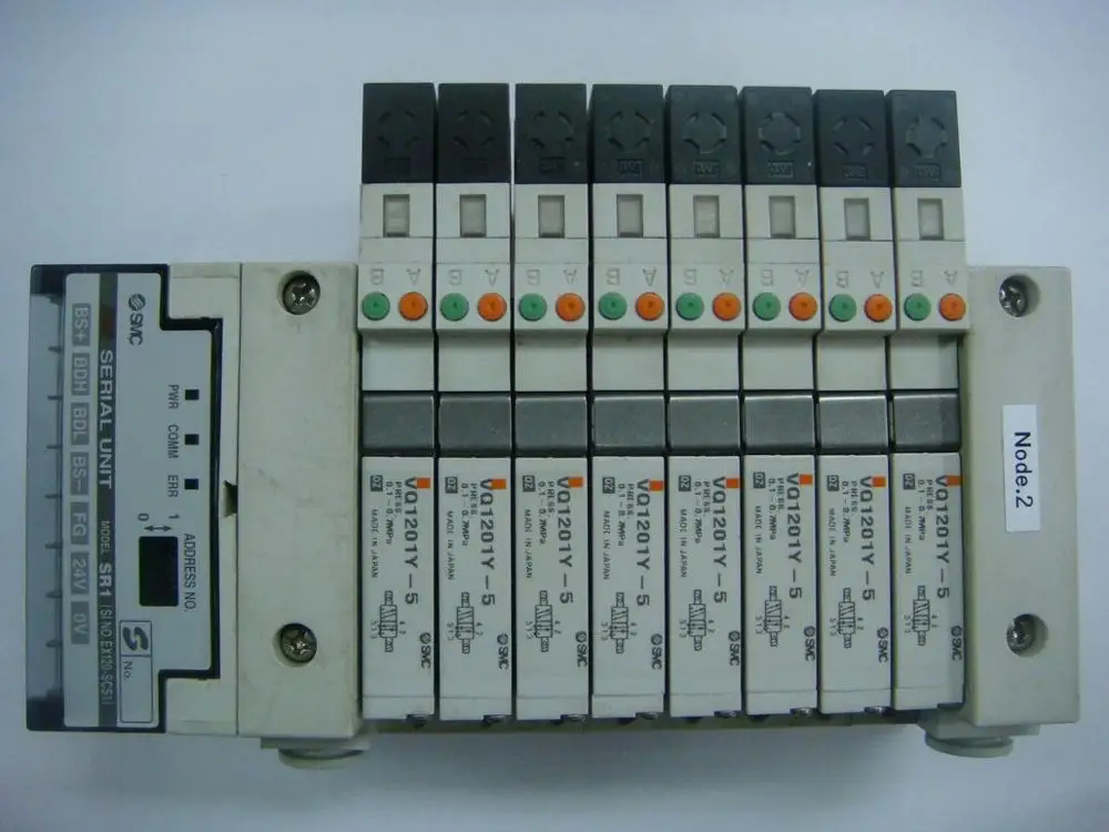 

[SA] Positive! SMC solenoid valve group VQ1201Y-5 double electric control 24V spot