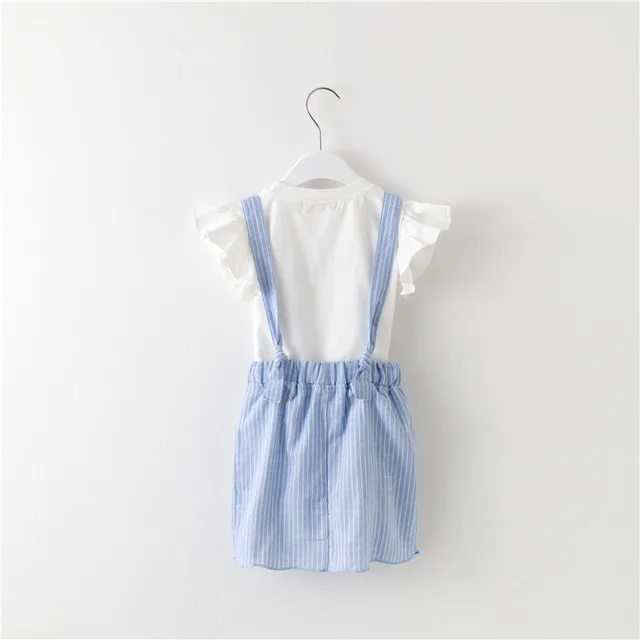 2019 комплект одежды из двух предметов для девочек хлопковый костюм с шортами без