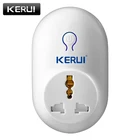 Аксессуары KERUI для сигнализации, беспроводной дистанционный переключатель, умная розетка, 433 МГц, автоматизация дома для телефонов iPhone, Android, горячая новинка